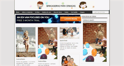 Desktop Screenshot of brincadeirasparacriancas.com